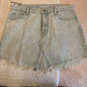 7 for All Mankind Jean Skirt